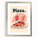 Textured abstract art print in muted gray and silver tones, framed in silver, ideal for modern bedroom ambiance.