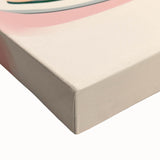 Large art canvas featuring a black and white landscape painting, ideal for bedroom wall decor.