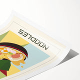 Extra large wall art featuring line art flowers in black on white, rolled print format, ideal for large living room decor.