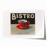 Extra large rolled print depicting colorful floral patterns, ideal for art wall dining room or classy bathroom decor.