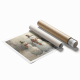 Charming Snowman Trio – Whimsical Christmas Wall Hangings