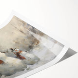 Charming Snowman Trio – Whimsical Christmas Wall Hangings