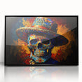 Vibrant Sugar Skull Hombre – Día de los Muertos Art Prints