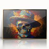 Vibrant Sugar Skull Hombre – Día de los Muertos Art Prints