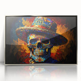 Vibrant Sugar Skull Hombre – Día de los Muertos Art Prints