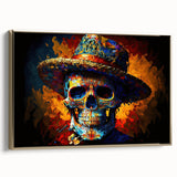 Vibrant Sugar Skull Hombre – Día de los Muertos Art Prints