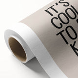 It’s Cool to Be Kind - Boys Room Wall Art Kids Decor