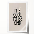 It’s Cool to Be Kind - Boys Room Wall Art Kids Decor