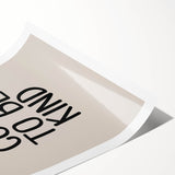 It’s Cool to Be Kind - Boys Room Wall Art Kids Decor