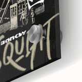 Basquiat-Inspired Pop Art Wall Art – Graffiti Ferris Wheel Canvas