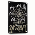 Basquiat-Inspired Pop Art Wall Art – Graffiti Ferris Wheel Canvas