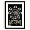 Basquiat-Inspired Pop Art Wall Art – Graffiti Ferris Wheel Canvas