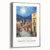 Impressionist landscape art painting featuring vibrant colors on a framed canvas, ideal for living room decor.
