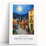 Impressionist style painting of a cafe scene in black and white on a large stretched canvas, suitable for kitchen wall art.