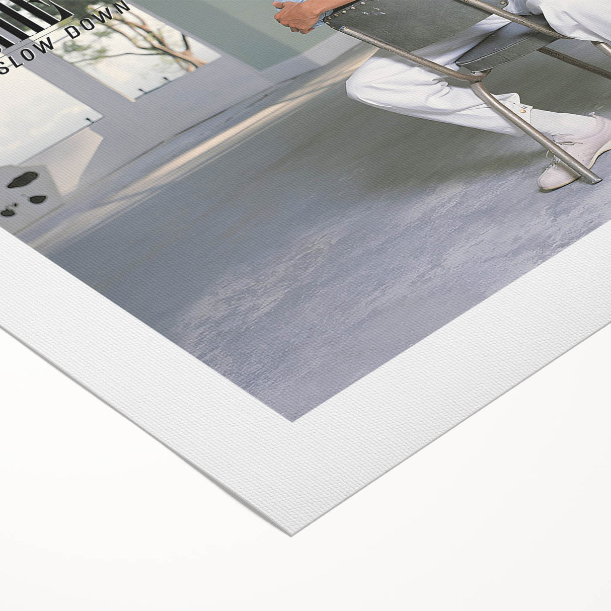 Retro Wall Art – Lionel Richie Can’t Slow Down Canvas Print