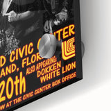 Aerosmith Permanent Vacation Poster – Retro Rock Wall Art