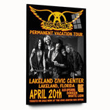 Aerosmith Permanent Vacation Poster – Retro Rock Wall Art