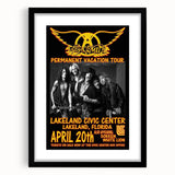 Aerosmith Permanent Vacation Poster – Retro Rock Wall Art