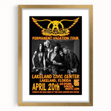 Aerosmith Permanent Vacation Poster – Retro Rock Wall Art