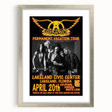 Aerosmith Permanent Vacation Poster – Retro Rock Wall Art