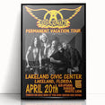 Aerosmith Permanent Vacation Poster – Retro Rock Wall Art