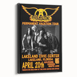 Aerosmith Permanent Vacation Poster – Retro Rock Wall Art
