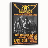 Aerosmith Permanent Vacation Poster – Retro Rock Wall Art