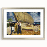 Dynamic Realism Art Print – Builders of Ships by Bellows