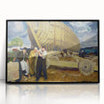 Dynamic Realism Art Print – Builders of Ships by Bellows