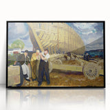 Dynamic Realism Art Print – Builders of Ships by Bellows