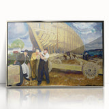 Dynamic Realism Art Print – Builders of Ships by Bellows