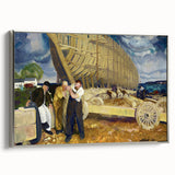 Dynamic Realism Art Print – Builders of Ships by Bellows