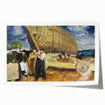 Dynamic Realism Art Print – Builders of Ships by Bellows