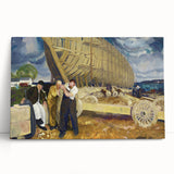 Dynamic Realism Art Print – Builders of Ships by Bellows