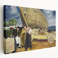 Dynamic Realism Art Print – Builders of Ships by Bellows