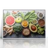 Superfood Harmony - Fresh & Vibrant Kitchen Wall Art