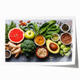 Superfood Harmony - Fresh & Vibrant Kitchen Wall Art