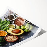 Superfood Harmony - Fresh & Vibrant Kitchen Wall Art