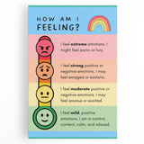 Emotions & Feelings Kids Educational Wall Art – Mood Chart Poster