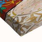 Large art of a Moroccan landscape in black and white on stretched canvas, suitable for bedroom wall decor.