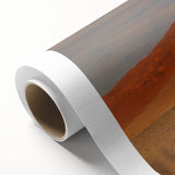 Art Deco style poster of an African scenery in Namibia, featuring earth tones on rolled canvas, great for nursery wall art.