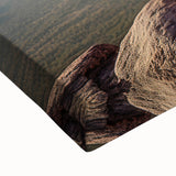 Black and white landscape art painting of Tibet scenery on large stretched canvas, ideal for bedroom wall art.