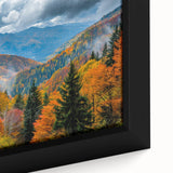 Extra large framed canvas of a textured, colorful abstract design in black, ideal for living room decor.