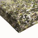 Large art of a black and white Japanese landscape on stretched canvas, ideal for bedroom wall decor.