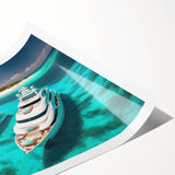 Extra large wall art featuring line art flowers in muted earth tones on a rolled print, suitable for large living room decor.