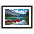 Extra large framed abstract art print of colorful, textured scenery in British Columbia, ideal for living room decor.