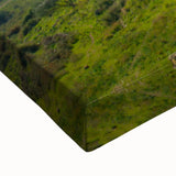 Large art of an Albanian landscape in black and white on stretched canvas, ideal for bedroom wall decor.