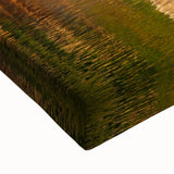 Large art of a black and white Austrian landscape on stretched canvas, ideal for bedroom wall decor.