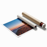 Extra large rolled canvas print of vibrant floral scenery in Bulgaria, ideal for classy bathroom wall art.