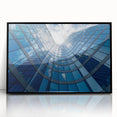 Large abstract wall art of Prague’s cityscape in muted gray and black tones on framed acrylic.